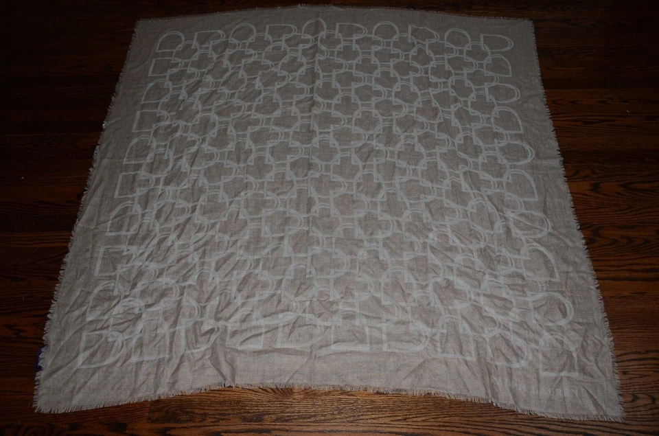 Bufanda Ralph Lauren Collection Etiqueta Púrpura Hecha en Italia Cachemira y Lana Foto 2 de 4