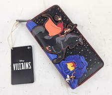 Loungefly Disney Aladdin Jafar Villains Scene Zip Around Wallet