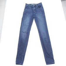 American Eagle Outfitters Jegging Jeans Women's 00 Blue Cotton Stretch High-Rise