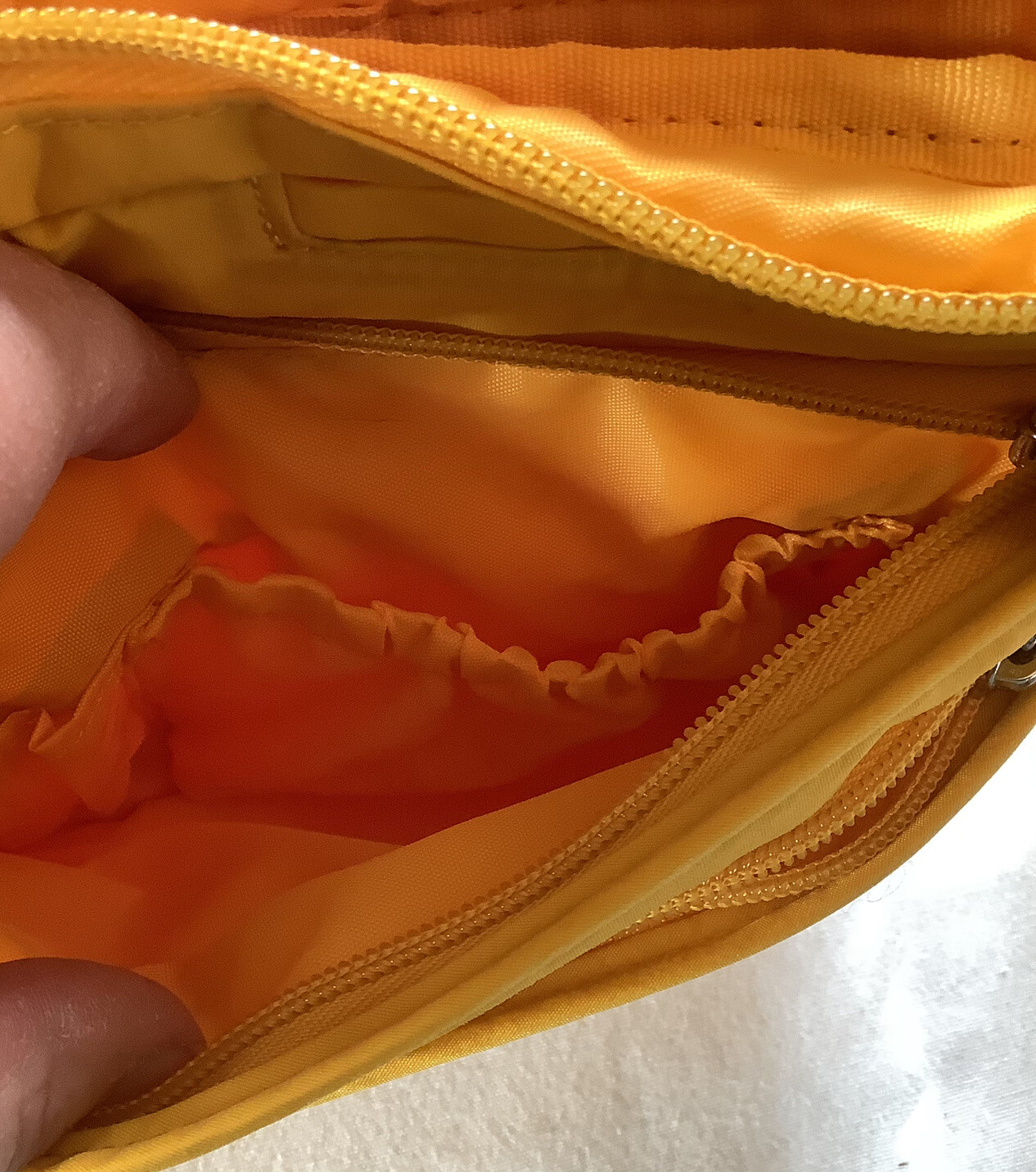 Lug Mustard Yellow Quilted Crossbody Travel Bag Lots Of Pockets 10 X 9 eBay