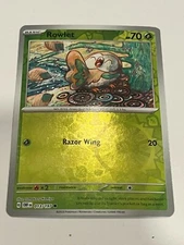 Rowlet 013/197 Obsidian Flames Pokemon Reverse Holo Foil Rare Nice!