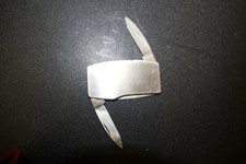 Vintage ZIPPO Crouse-Hinds Stainless Steel 2 Blade - Made in USA