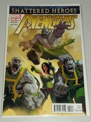AVENGERS #20 NM (9.4 OR BETTER) FEBRUARY 2012 SHATTERED HEROES MARVEL COMICS