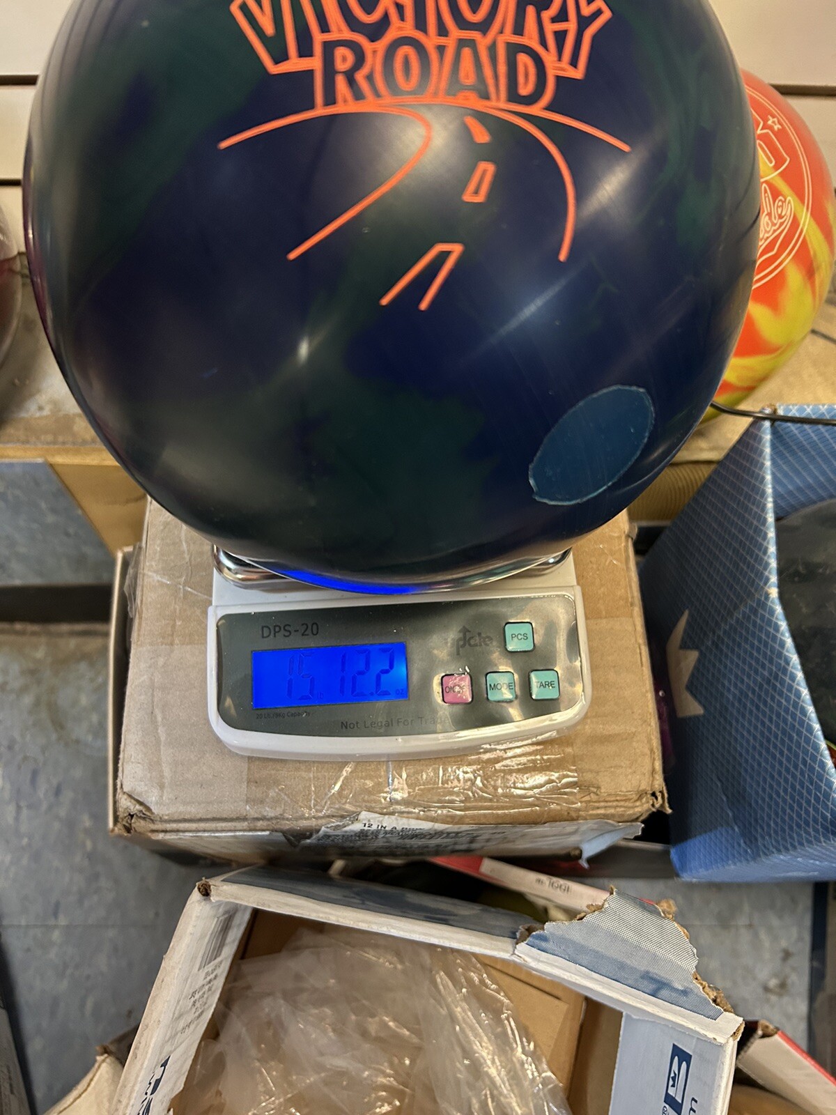 Storm Victory Road Used Plugged Resurfaced 16 Lbs Bowling Ball