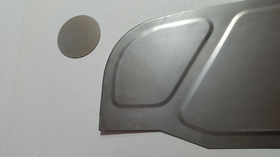 1967-1972 Chevrolet C10 Truck/Blazer Firewall Filler Panels w/Bead Roll 2 Panels - Image 3 of 4