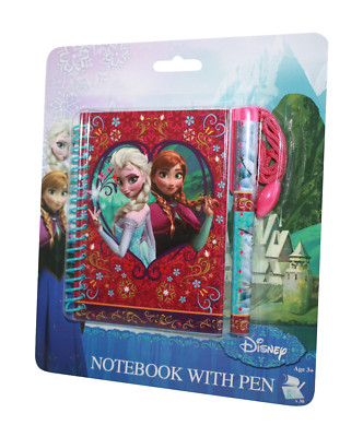 FROZEN - Anna und Elsa - Notizblock mit Kugelschreiber - Notebook with Pen - neu