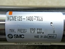 SMC NCME125-1400-XC6 Pneumatic Cylinder 250 PSI MAX