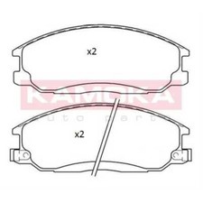 KAMOKA Bremsbeläge Bremsbelegsatz vorne für Hyundai H-1/Starex Nissan