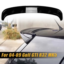Fit For Golf Gti R32 Mk5 04-09 Rear Tailgate Roof Trunk Lip Spoiler Wing Black Fit For Golf Gti R32 Mk5 04-09 Rear Tailgate Roof Trunk Lip Spoiler Wing Black