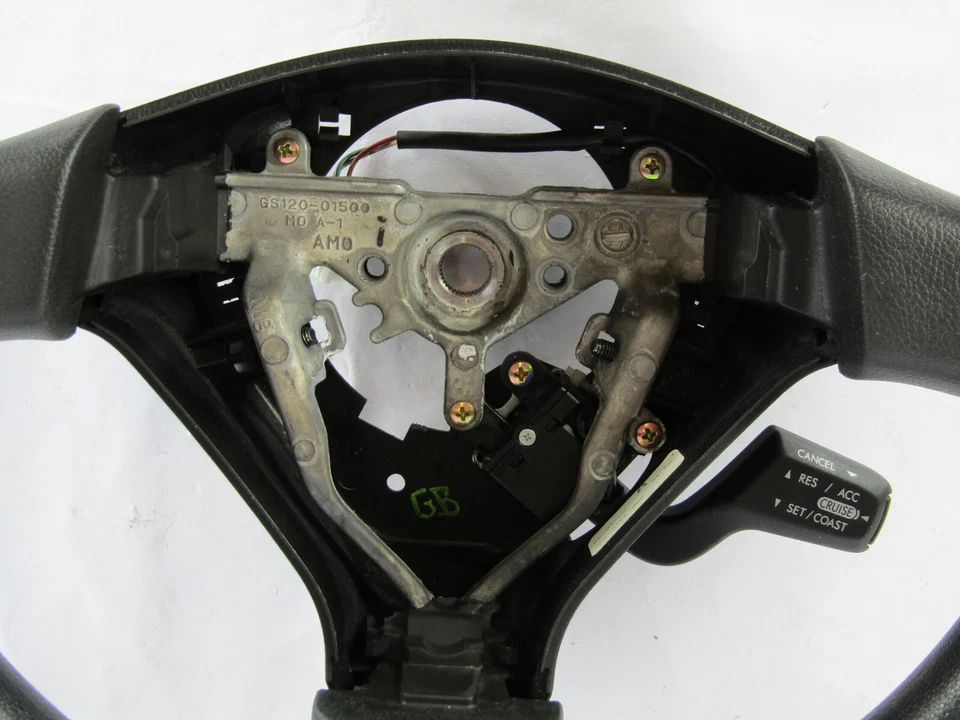 Volante y control de crucero Subaru Legacy Outback 2005-2007 goma negra Foto 3 de 4