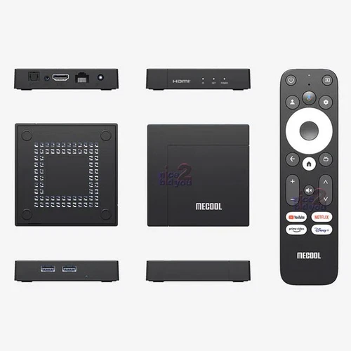 MECOOL KM9 PRO MAX 2GB 32GB 4K Google TV Smart Android 12 TV Box Media Player BT