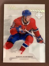 2017-18 Ultimate Collection Ultimate Introductions #UI4 Nikita Scherbak RC