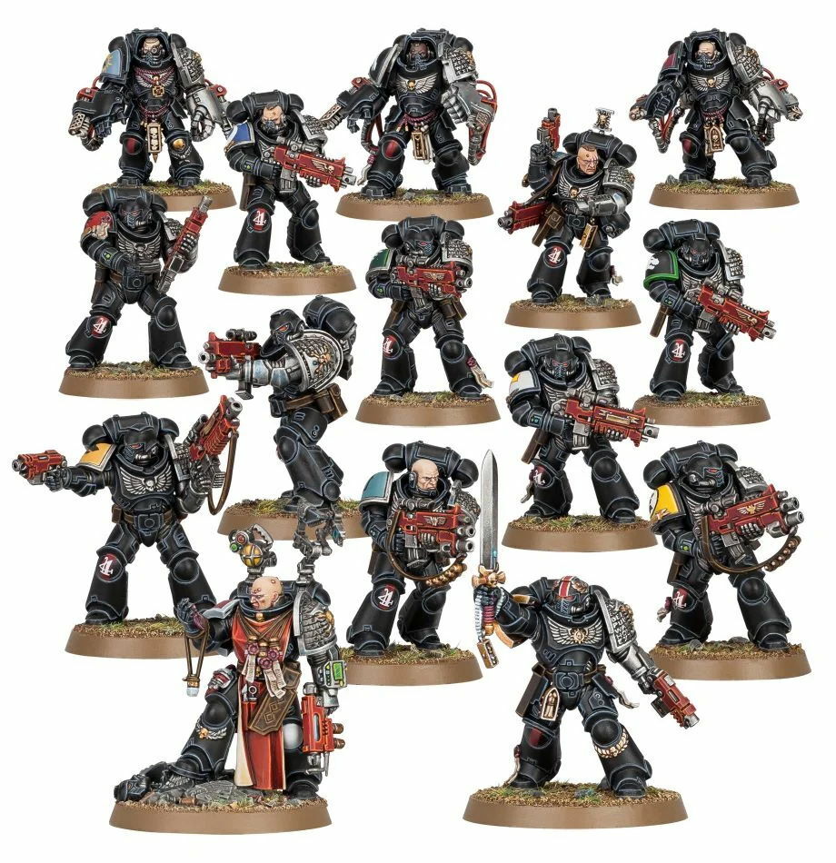 WARHAMMER 40K DEATH WATCH COMBAT PATROL - Painting