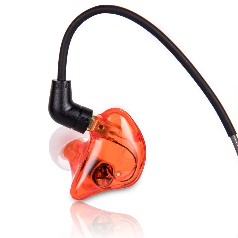 Paiaudio Auriculares Dinámicos con Cable Naranja DR1 Auriculares Dinámicos Monitor Intrauditivo Foto 2 de 4