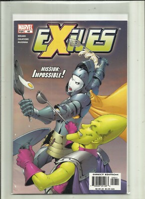 EXILES  . # 49 . MARVEL COMICS.