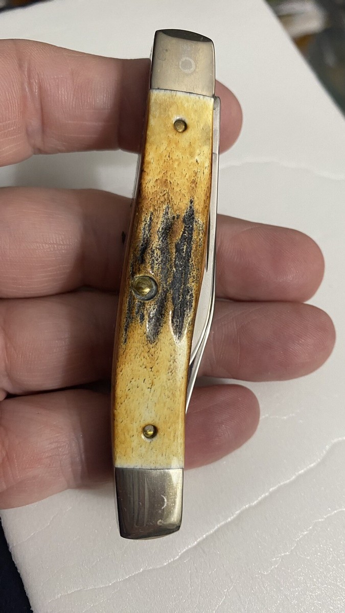 CASE XX CENTENNIAL 1889-1989 MINT SET SAMBAR STAG MEDIUM TEXAS