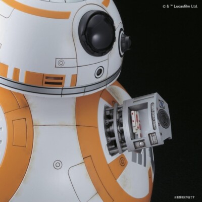 Star Wars Bb-8 1/2 Scale Plastic Model Kit Bandai At0501 for