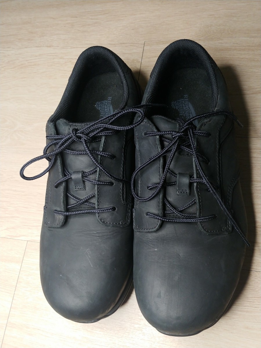 Red Wing Leather Oxford Black Safety Toe EH Work Shoes 6709  display picture 1