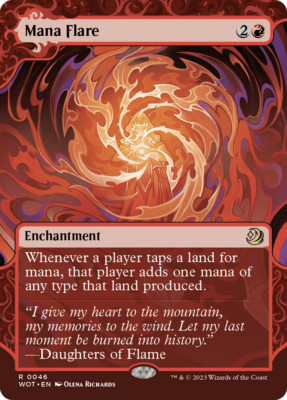 Mana Flare, Wilds of Eldraine Enchanting Tales, MTG WOE NM/M