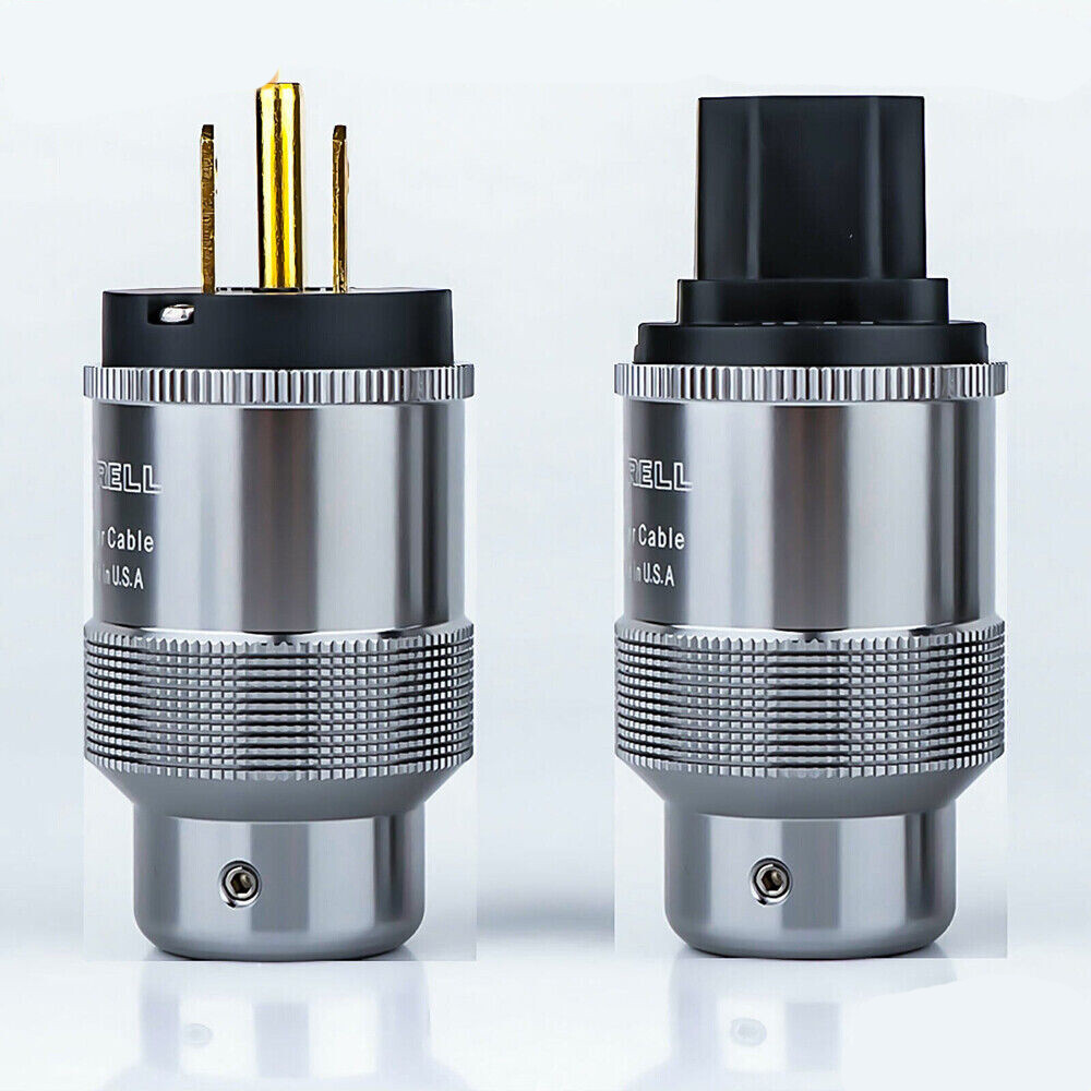 Viborg HiFi Power Plug, VM502G VF502G, Gold-plated Pure Copper Non - Foto 10