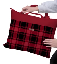 Columbia Oversized Outdoor Packable Blanket - Red Plaid