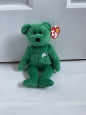 Ty Beanie Baby Erin The Bear 1997 Retired Plush Toy