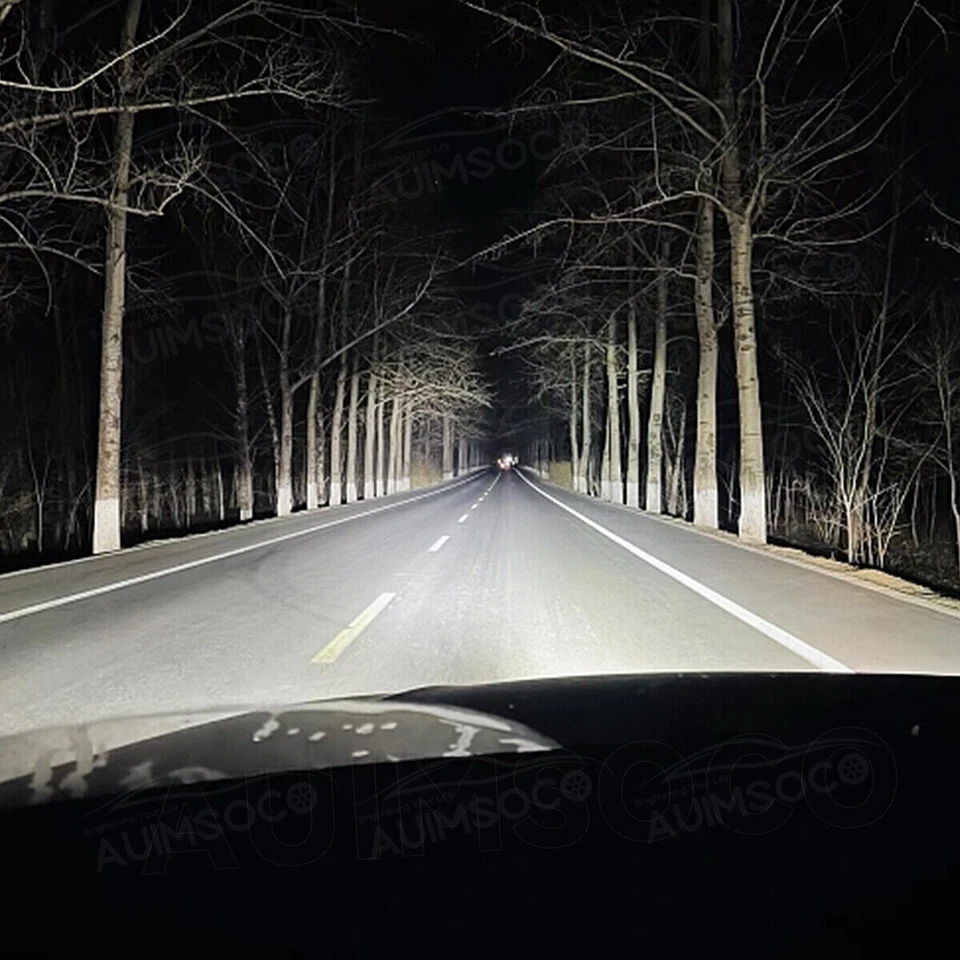 For 1993 Cadillac 60 Special HB3 9005 LED Headlight Lamp High Beam 6000K 2pcs - Image 3 of 4