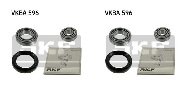 SKF 2X Radnabe Radlagersatz Vorne FüR Mercedes Coupe Saloon C123 W123 W126 W116-image