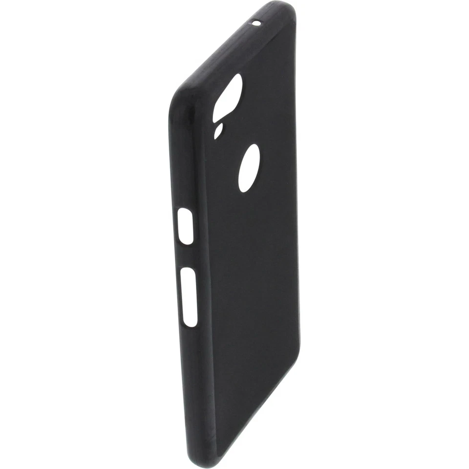 Custodia per Google Pixel 2 Custodia Cellulare TPU Gomma Custodia Nera - Immagine 2 di 4
