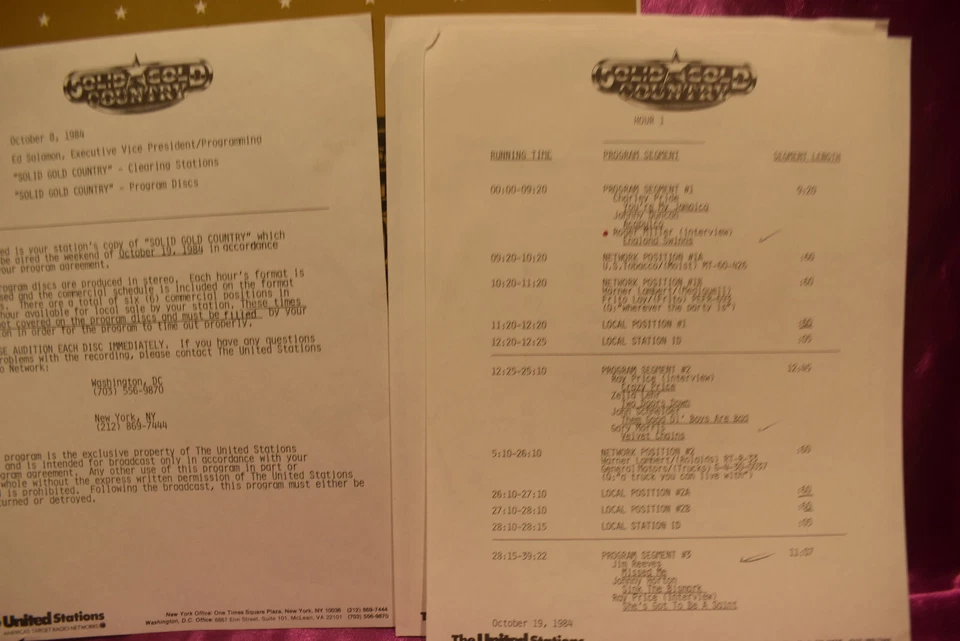 Solid Gold Country 3 LP SET  INTERVIEW W/ Everly Brothers/Ray Price/Roger Miller - Image 2 of 4