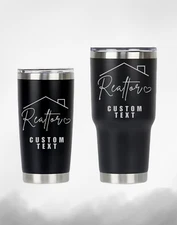 REALTOR | 20/30OZ | ENGRAVED TUMBLER | CUSTOM | FREE PERSONALIZATION