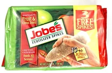 Jobes Fertilizer Jumbo Spikes Formula-Bountiful Fruit & Citrus Qty 15 (10-15-15)