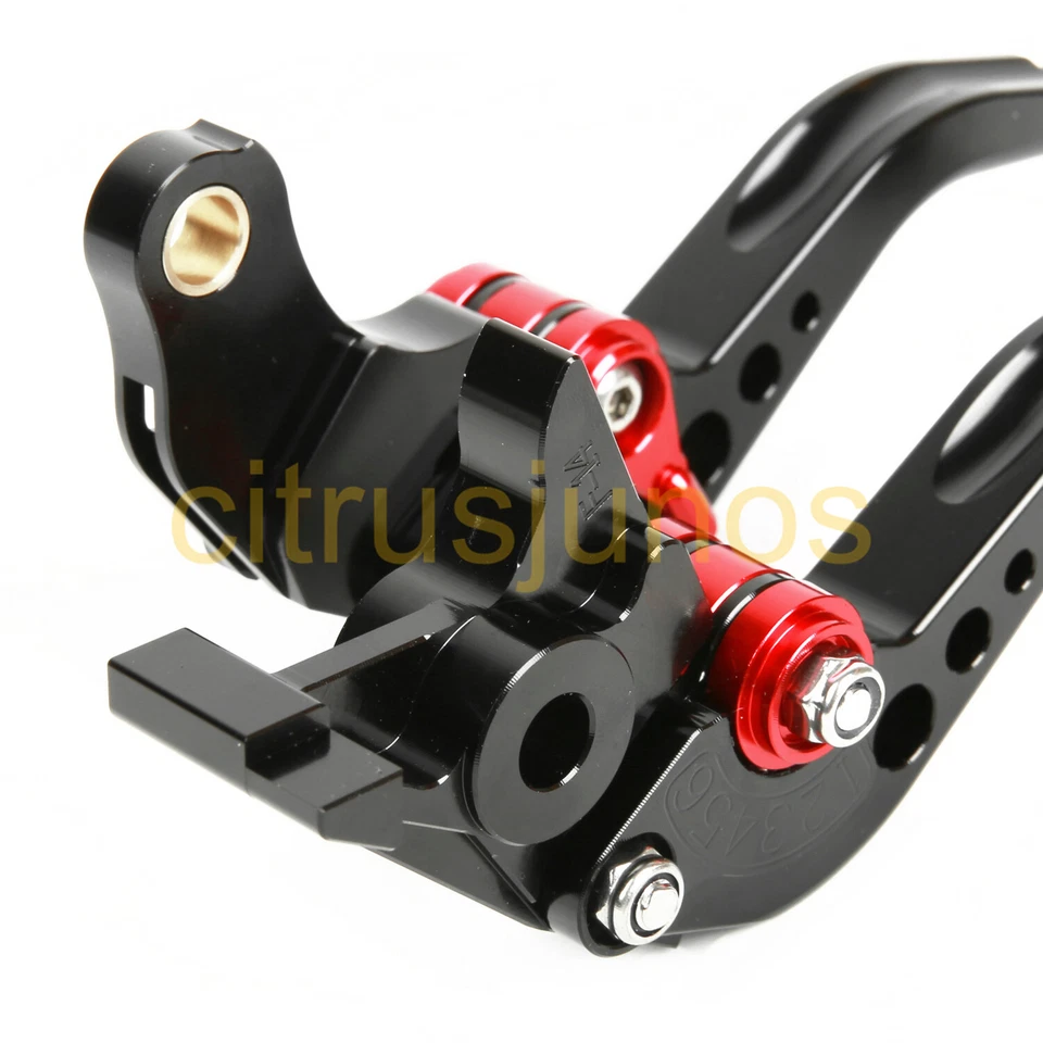 Fit Suzuki GS500/E/F 1989-2009 Bandit600 95-03 Short Clutch Brake Levers BLK US - Image 3 of 4