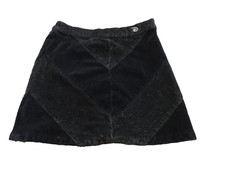 GIRLS DISNEY KIDS BLACK SPARKLY SKIRT SIZE 6-6X