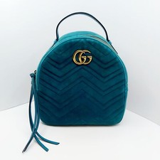 Zaino "Marmont Velvet" di GUCCI, con documenti e sacchetto antipolvere