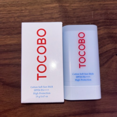 TOCOBO Cotton Soft Sun Stick LSF50+ PA++++ 2er Pack Smooth Invisible Matte Finish