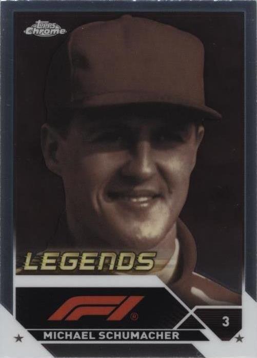 F1 MICHAEL SCHUMACHER シューマッハ 世界199枚限定 2023 Topps Chrome Formula 1 - F1 Legends Michael Schumacher