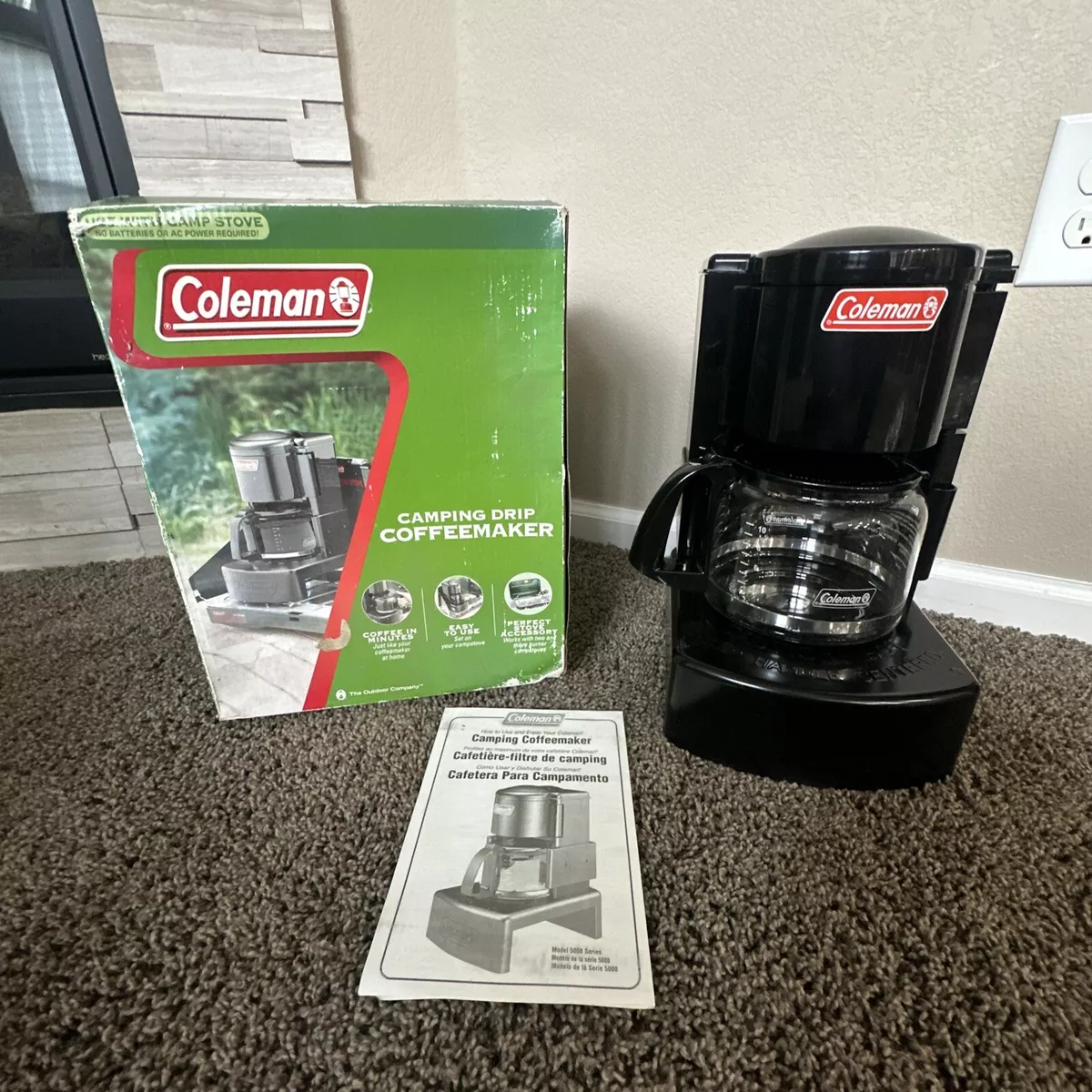 Coleman Camp Coffee Maker, does it Coffee 