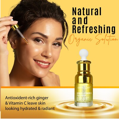 Suero De Vitamina C jengibre Y Retinol Para La Cara- Tratamiento Facial Completo
