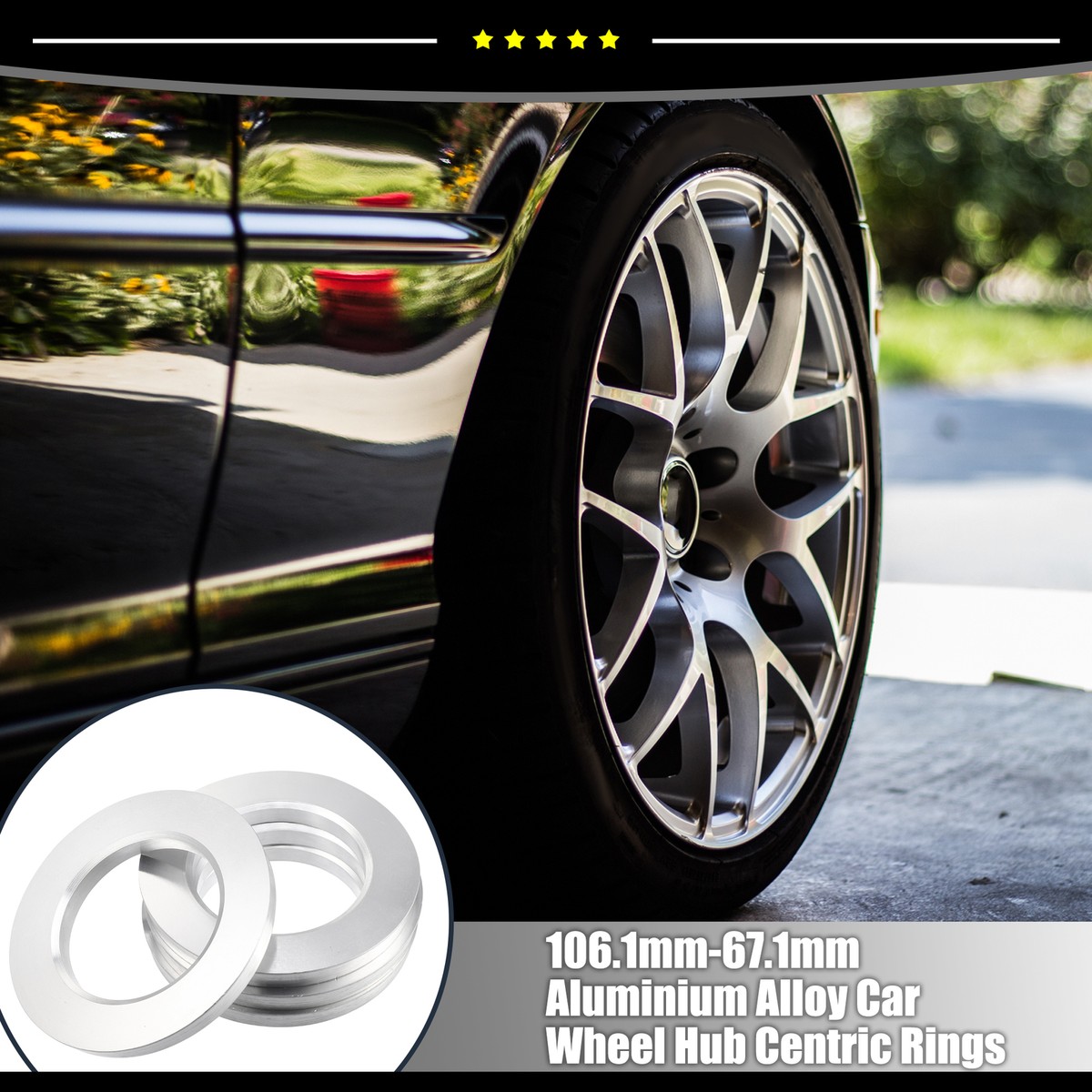Hub Centric Rings 108mm To 87.1mm