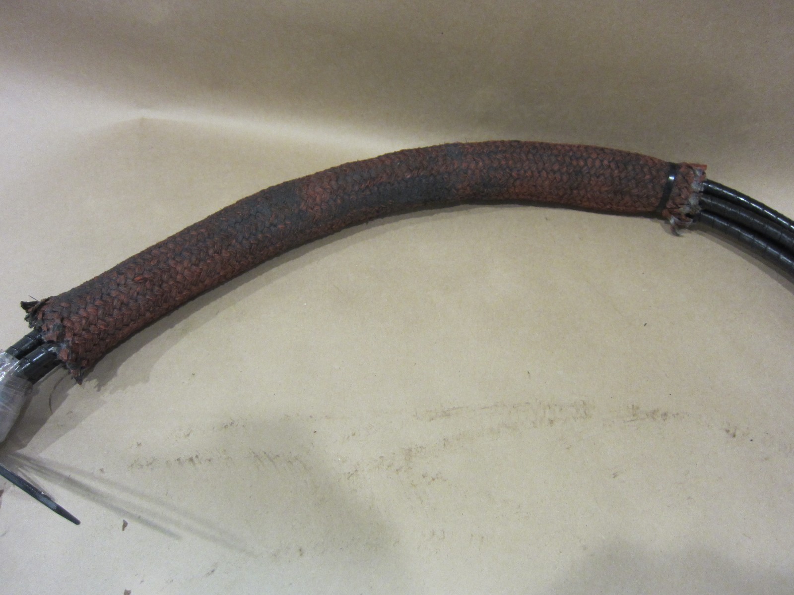 Ferrari 355 F1 Clutch Hydraulic Control Pipes In The Sheath.Set Of Five.# 168466