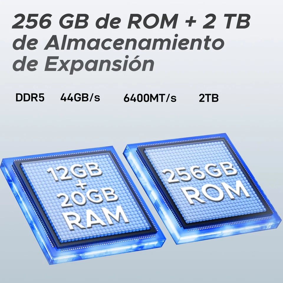 DOOGEE S200 Móvil Rugerizado 5G Movil Todoterreno Android 14 10100mAh 32GB+256GB - Imagen 4 de 4