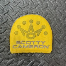Titleist Scotty Cameron Design Milled Large Mallet Yellow Putter Head Cover