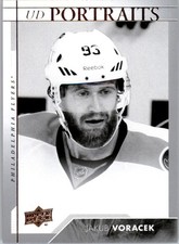 2017-18 Upper Deck Portraits #P12 Jakub Voracek - HKY