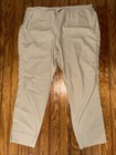 7th Avenue Design Studio New York & Company Pull On Pants Women’s XL Tan Dots — photo 1
