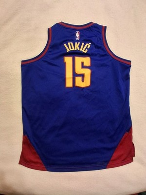 Jordan Swingman Nikola Jokic Nuggets City Edition Jersey Boys Size XL 18-20 GUC 