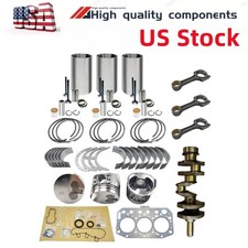 3TNV70 Rebuild Kit crankshaft  rod for Yanmar Engine John Deere Gator XUV 850D