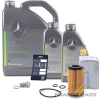 Mercedes ÖLwechsel -SET FÜR A B C E GLK-KLASSE W176 W246 W204 W212 X204 W166