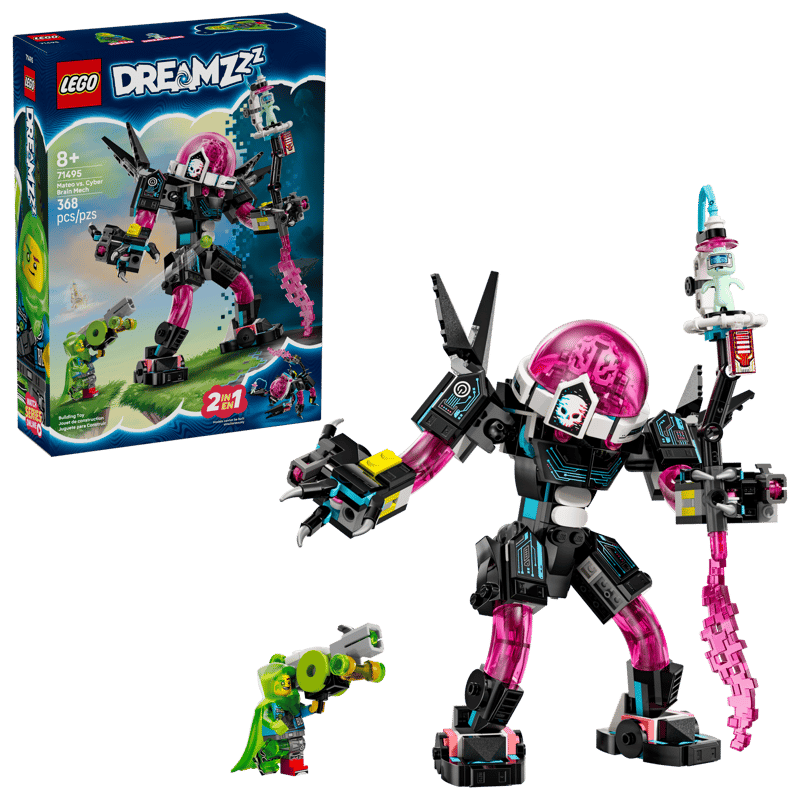 LEGO Dreamzzz Mateo vs. Cyber Brain Mech 2 in 1 Set 71495 New & Sealed FREE POST - Image 2