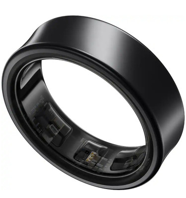 Samsung - Galaxy Ring   Size Before You Buy   Size 8 - Titanium Black - Open Box